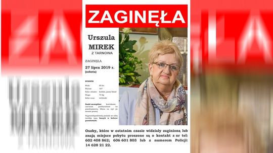 Trwają poszukiwania 65-letniej mieszkanki Tarnowa