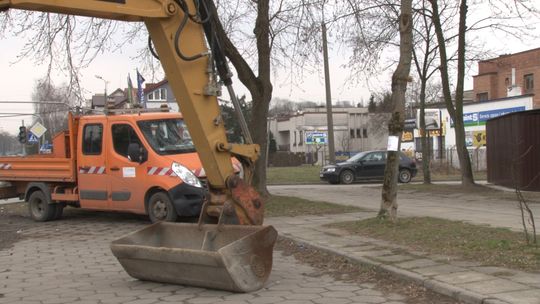 Trwają prace remontowe na ulicy Romanowicza w Tarnowie