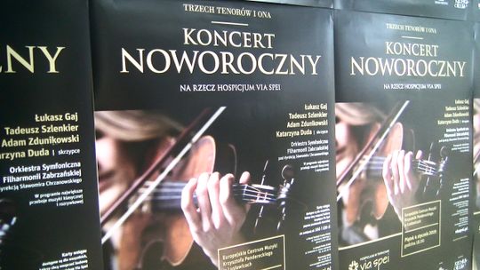 Trzech Tenorów i Ona – Koncert Noworoczny dla hospicjum Via Spei