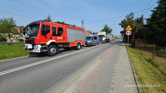 Trzy samochody zderzyły się w Łętowicach, kierujący skodą został ukarany mandatem