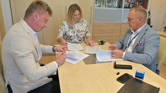 Ulica Miła w Brzesku przed remontem
