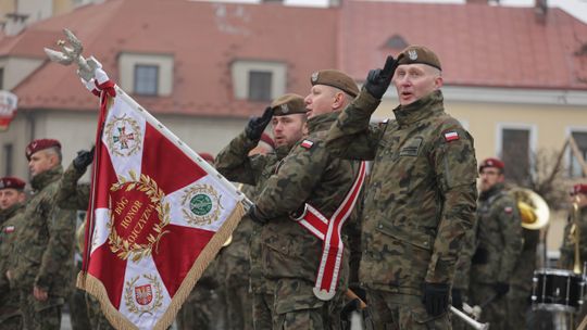 Uroczysta przysięga wojskowa w Tarnowie