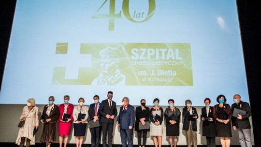 Uroczystości jubileuszowe 40-lecia Szpitala im. J. Dietla w Krakowie