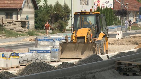 Wciąż trwa remont ulicy Szkotnik w Tarnowie