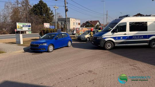 Wierzchosławice. Kierujący fordem uderzył w samochód nauki jazdy