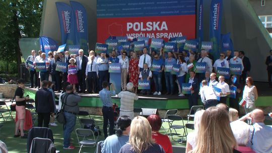 Władysław Kosiniak-Kamysz inauguruje swoją kampanię wyborczą w Tarnowie: "To miejsce, z którego ruszamy w dalszą, lepszą przyszłość dla Polski"