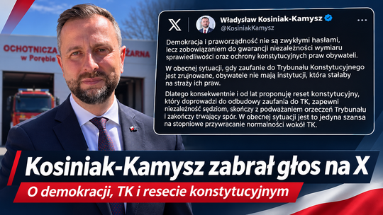 Władysław Kosiniak-Kamysz zabrał głos w sprawie Trybunału Konstytucyjnego. „Jedyna szansa na przywrócenie normalności”