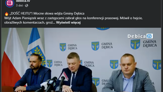Wójt i obaj zastępcy poza urzędem? Całe kierownictwo Gminy Dębica miało ruszyć razem do krajów bałtyckich