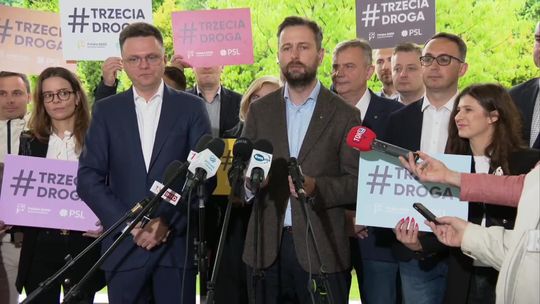 "Wybór większego dobra, a nie mniejszego zła". Polska 2050 i PSL pójdą do wyborów jako "Trzecia Droga"