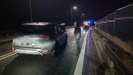 Wypadek na obwodnicy Brzeska. Jedna osoba trafiła do szpitala