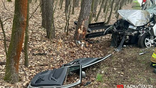 Wypadek w Sieradzu. Jedna osoba trafiła do szpitala