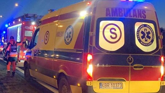 Wypadek w zakładzie pracy w Tarnowie. Mężczyzna był reanimowany!