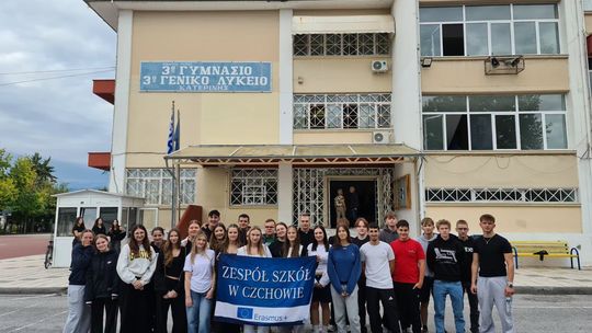 Z Czchowa aż do Grecji! 24 uczniów zdobywa międzynarodowe doświadczenie dzięki Erasmus+