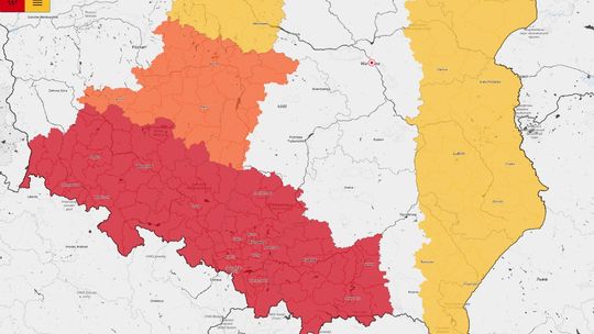 Zapowiadają intensywne opady deszczu!