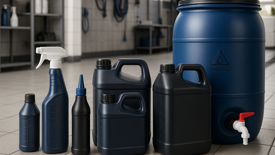 Zbiorniki na chemię w serwisach samochodowych i myjniach – rozwiązania na bazie HDPE