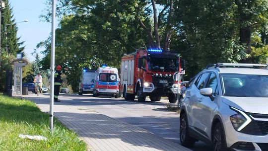 Zderzenie dwóch samochodów na Orkana w Tarnowie