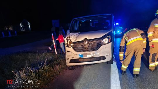 Zderzenie samochodu z koniem pod Wojniczem. Ranne zwierze zostało zabrane przez właściciela!