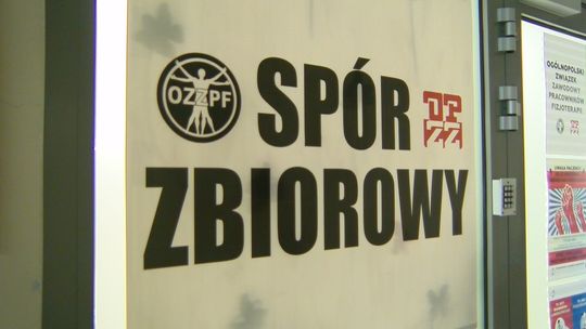 Znów strajkują fizjoterapeuci ze szpitala im. św. Łukasza w Tarnowie. Taki protest trwa w całym kraju