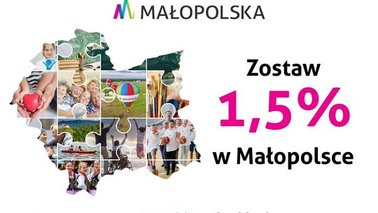 Zostaw 1,5% w Małopolsce