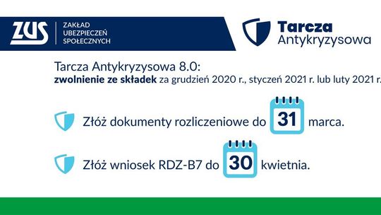 ZUS: wciąż można wnioskować o zwolnienie z opłacania składek