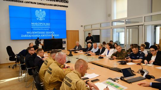 Zwołano posiedzenie Wojewódzkiego Zespołu Zarządzania Kryzysowego Zwołano posiedzenie Wojewódzkiego Zespołu Zarządzania Kryzysowego