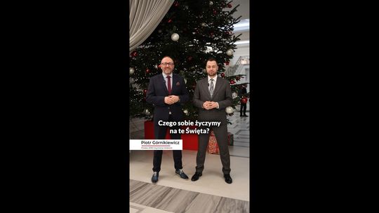 Życzenia posła Piotra Górnikiewicza i parlamentarzystów