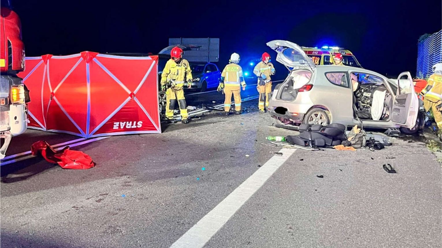 11 lat więzienia i dożywotni zakaz prowadzenia pojazdów. Jest wyrok za dramatyczny wypadek na DK94
