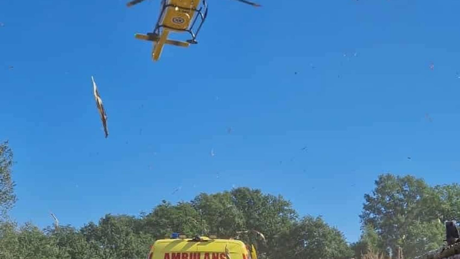 37-latek ranny podczas zawodów na strzelnicy w powiecie dąbrowskim. Lądował śmigłowiec LPR