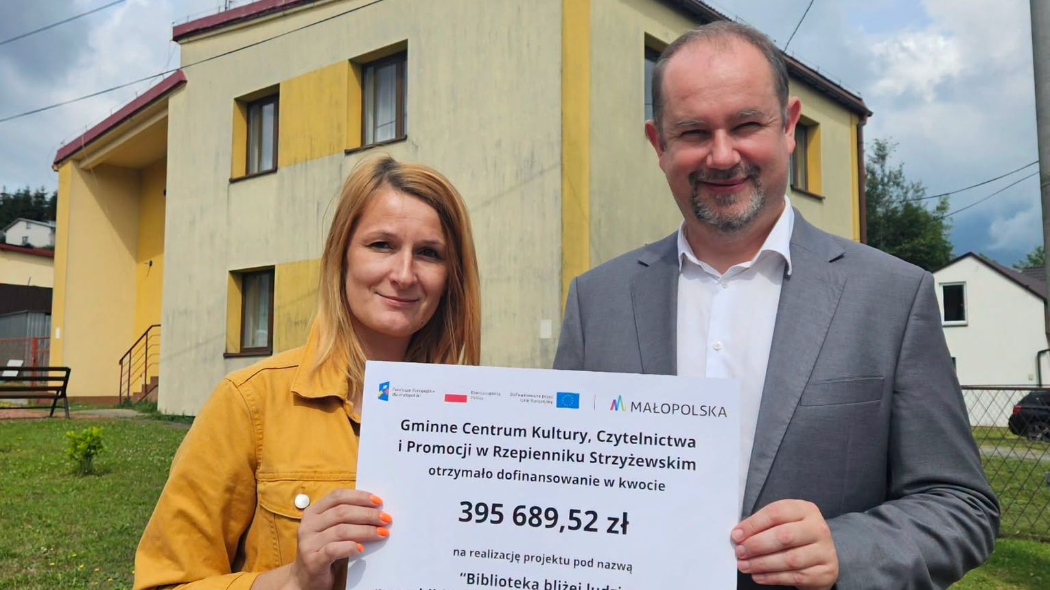 Blisko 400 tys. zł na nową bibliotekę w Rzepienniku Strzyżewskim