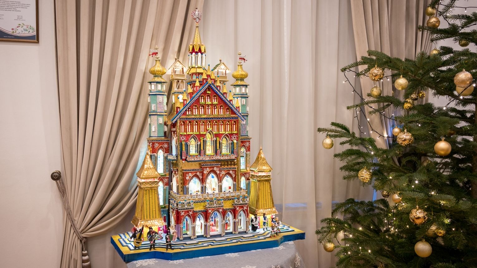 Niezwykła szopka świąteczna w bocheńskim starostwie