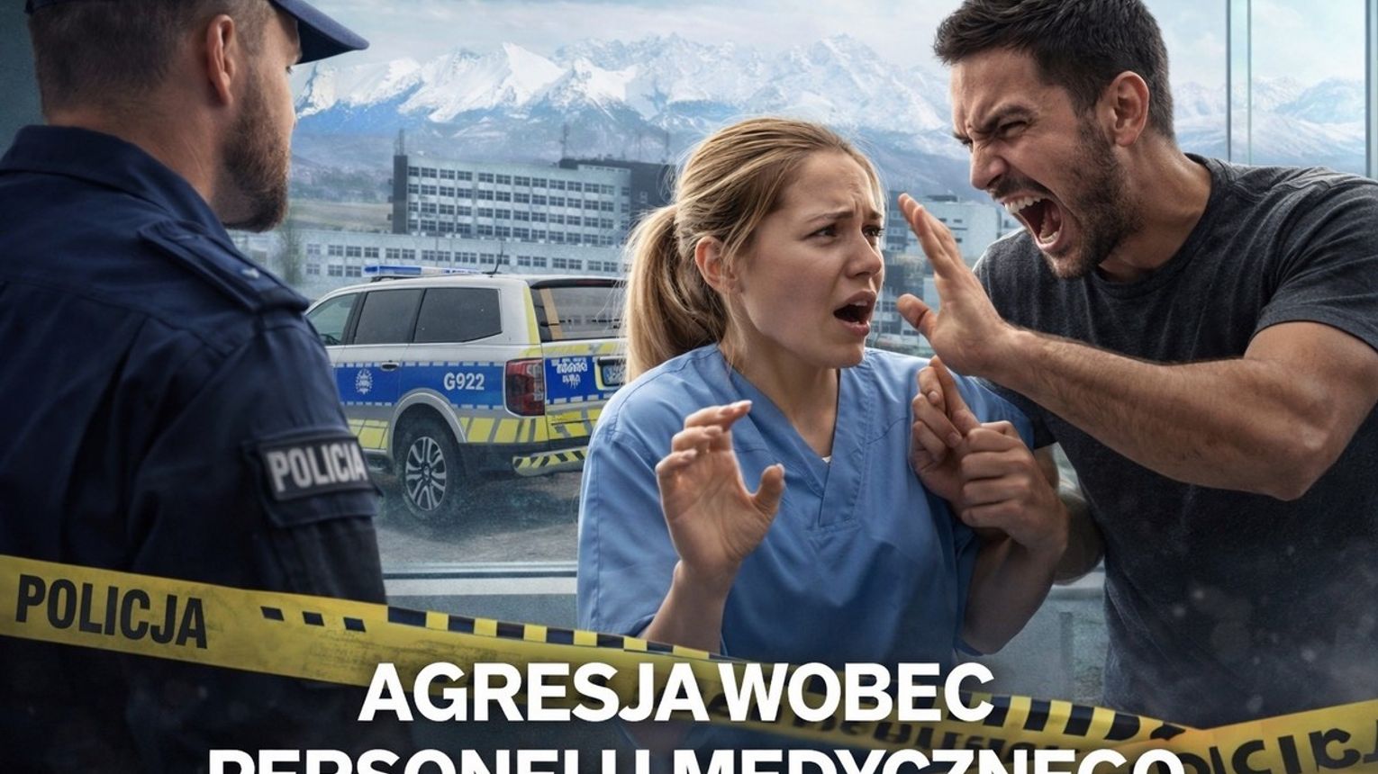 Brutalny atak na ratowniczkę w nowotarskim SOR. Medycy pod coraz większym ostrzałem agresji