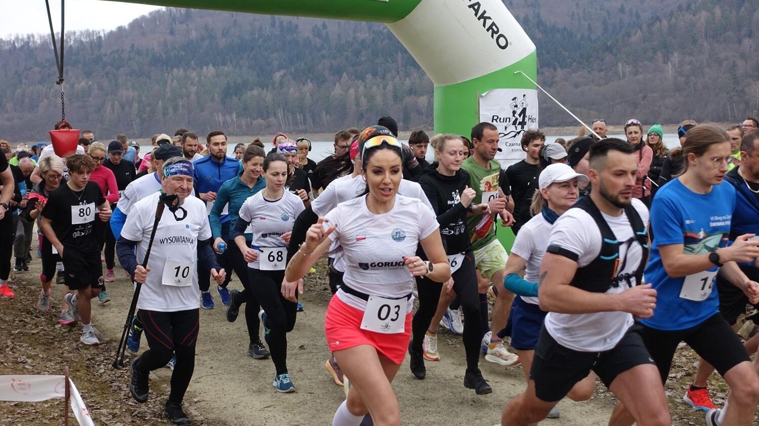 Charytatywny bieg dla Patrycji w Klimkówce