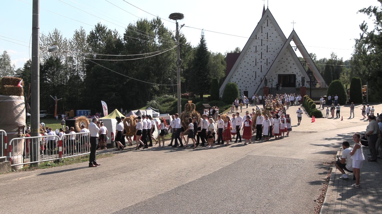 Dożynki gminne w Woli Lubeckiej