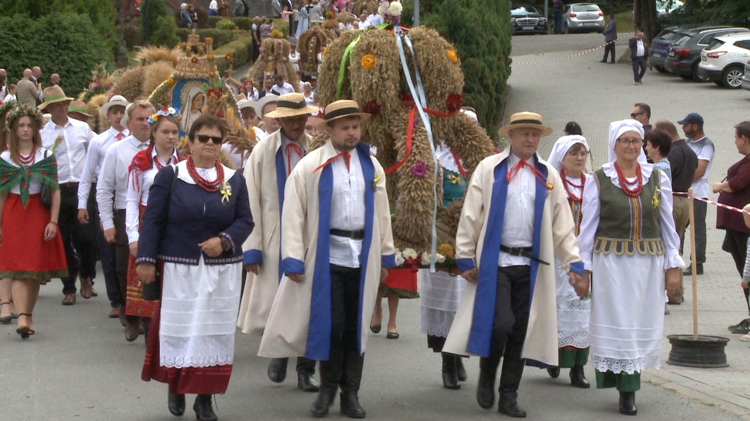 Dożynki gminy Ryglice w Lubczy