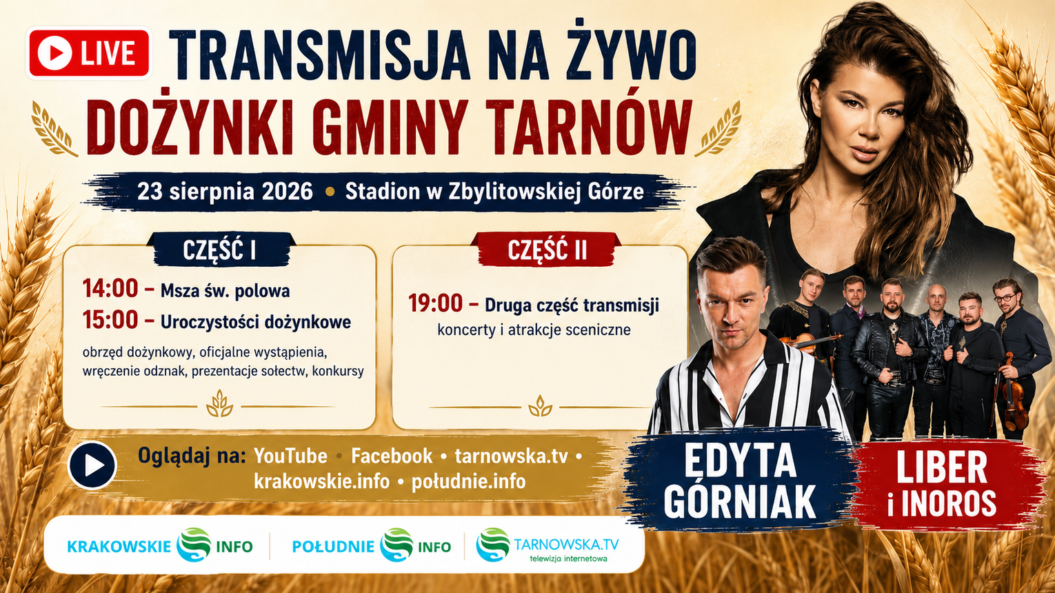 Dożynki gminy Tarnów cz.1