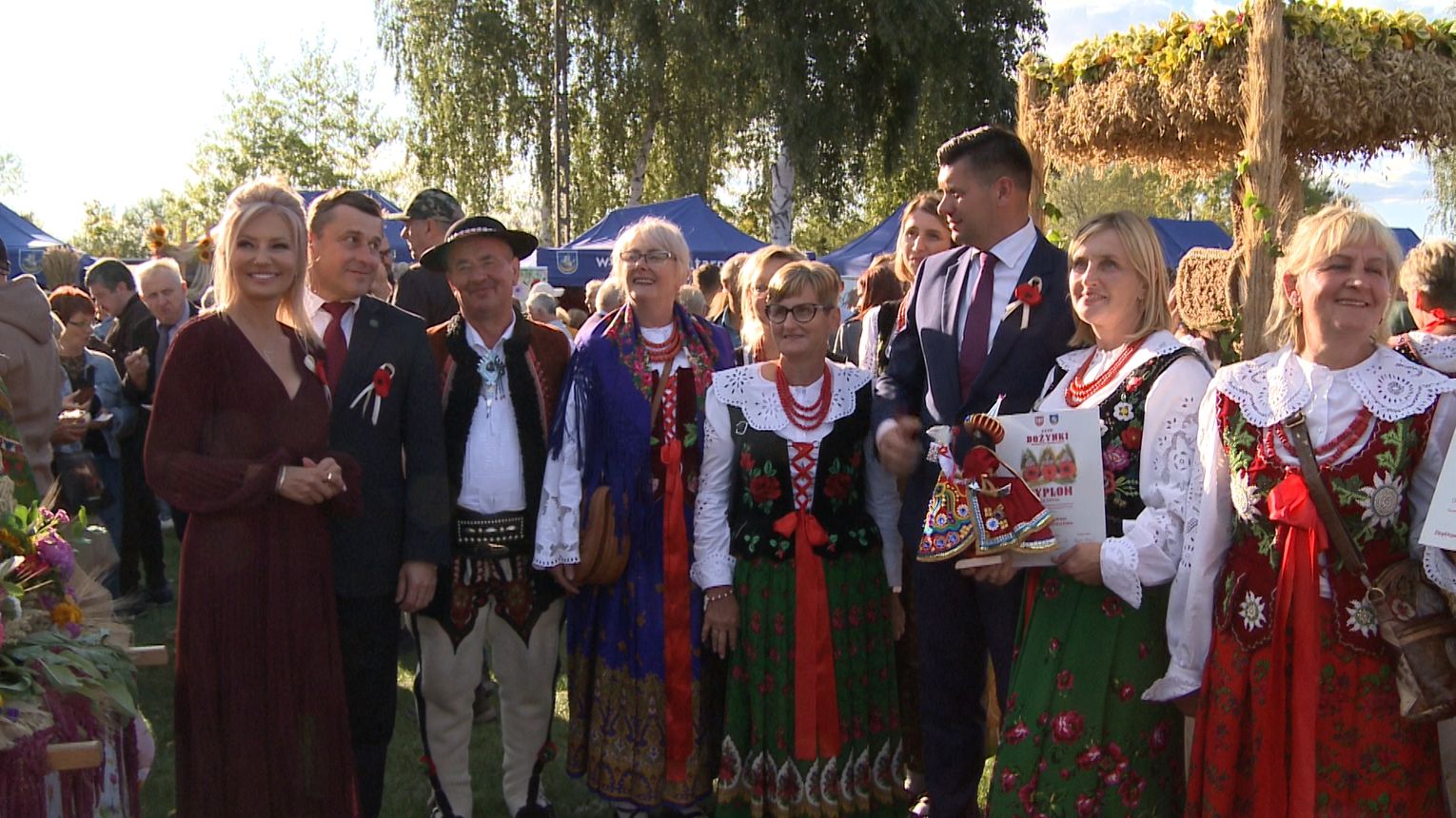 Dożynki Województwa Małopolskiego w Zbylitowskiej Górze