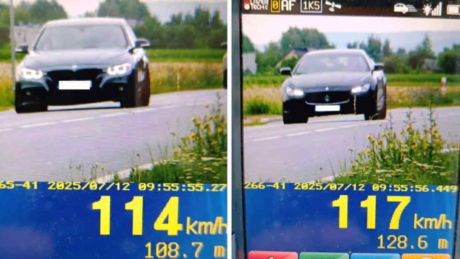 Dwóch kierowców straciło prawa jazdy za przekroczenie prędkości w Radłowie