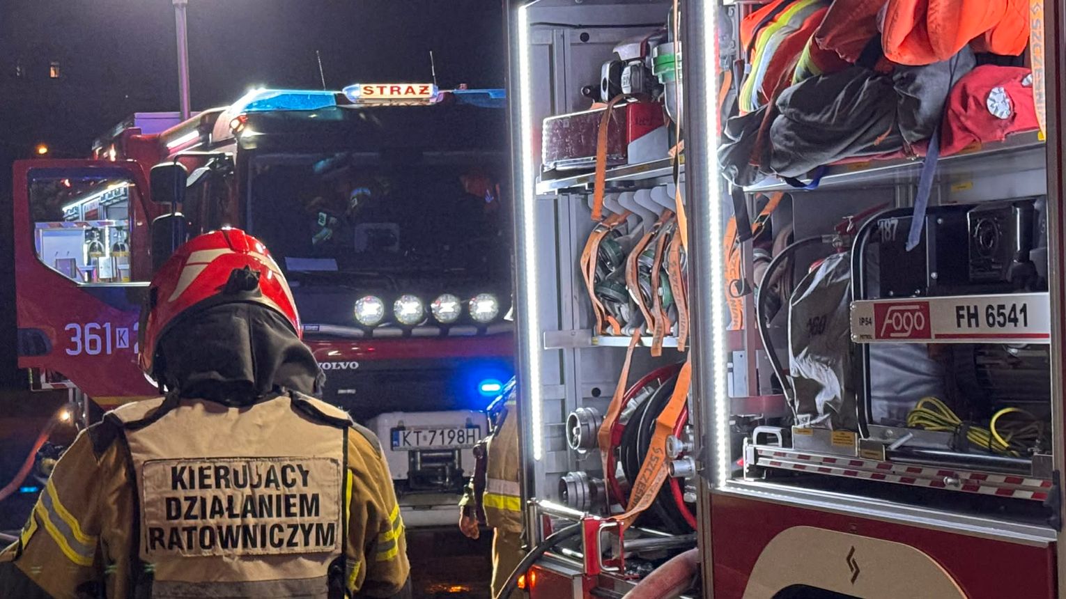 Groźne zatrucie czadem w centrum Tarnowa. Dwie osoby trafiły do szpitala