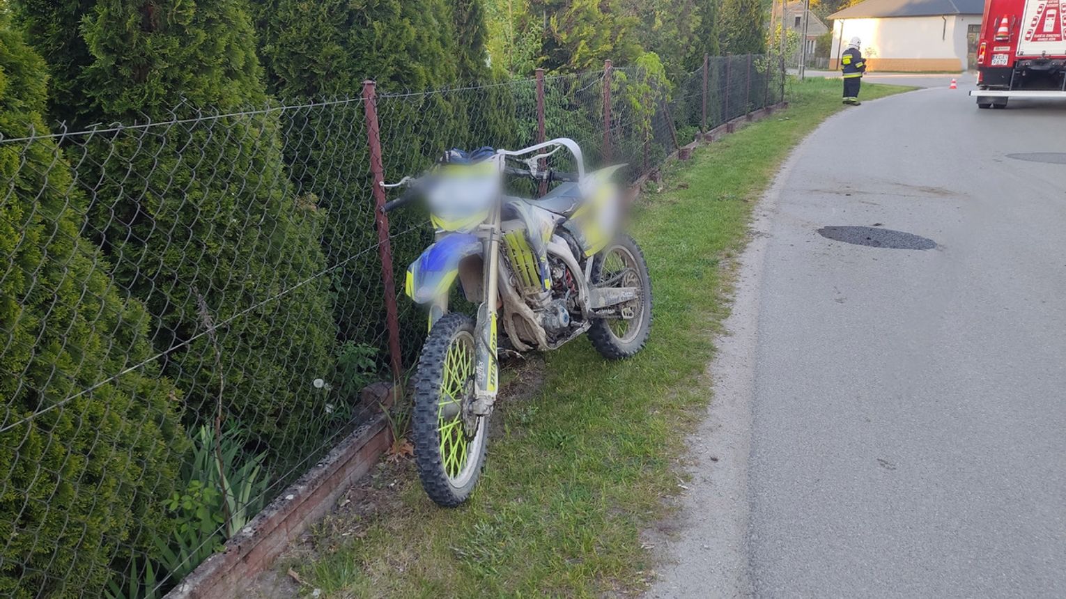 Groźne zdarzenia z udziałem motocykla i quada - Policja apeluje o ostrożność na drogach