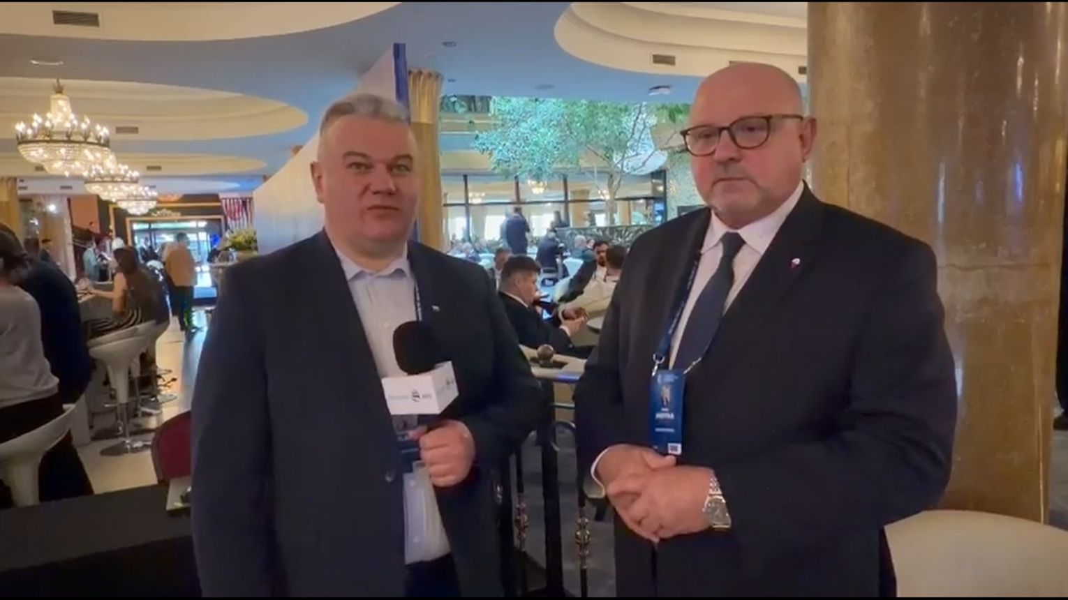 Jacek Hudyma o czerpaniu doświadczeń od innych samorządów podczas Europejskiego Kongresu Samorządów w Mikołajkach