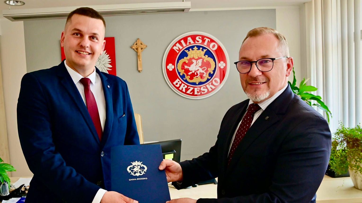 Kamil Trąba został drugim zastępcą burmistrza Brzeska