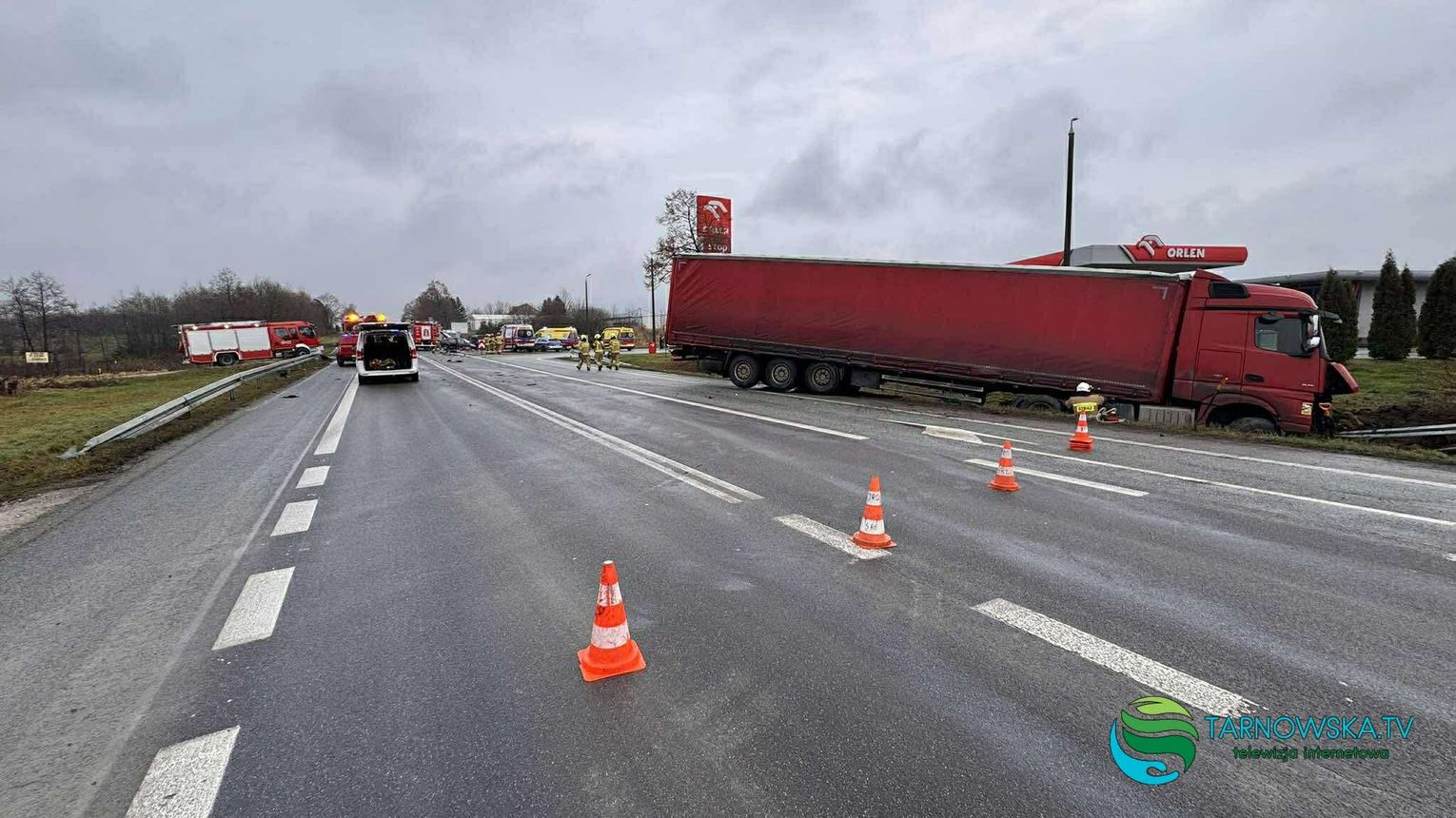 Karambol w Sufczynie pod Brzeskiem. Są osoby poszkodowane