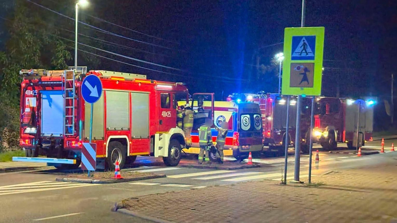 Kolejny pożar tego samego budynku w Gnojniku. Jedna osoba poszkodowana