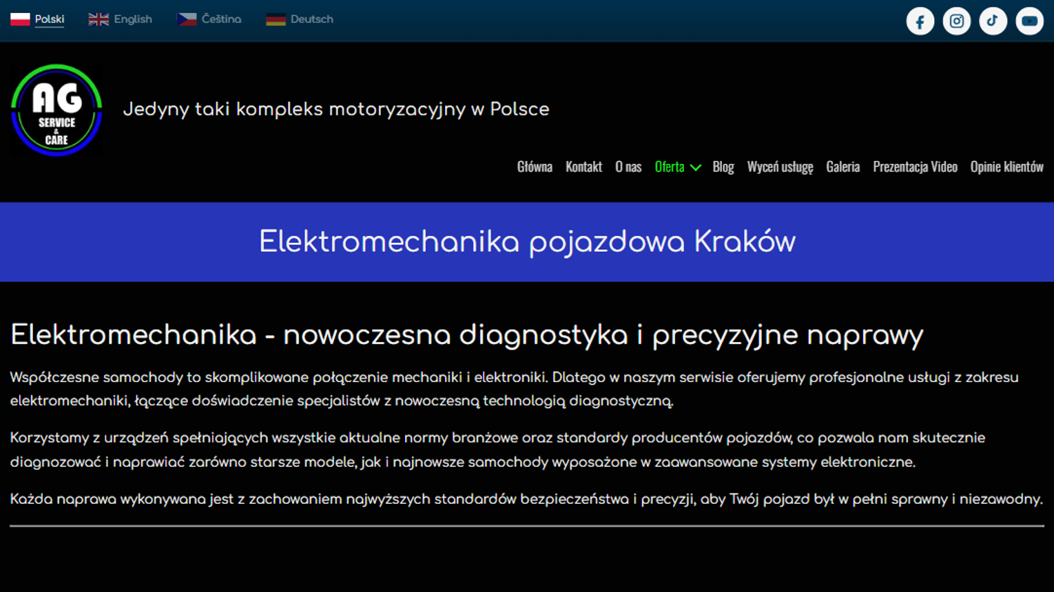 Kontrolki, problemy z rozruchem i niedziałająca elektronika - kiedy kierowca z Krakowa powinien zgłosić się do elektromechanika?