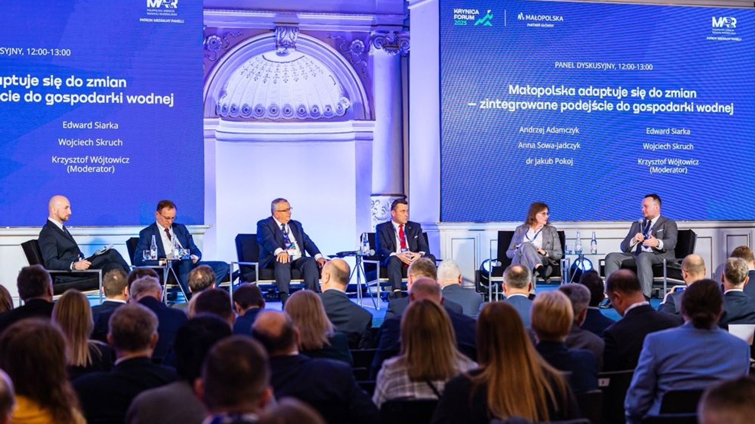 Krynica Forum 2025: Inwestycja, rozwój i integracja gospodarki wodnej w Małopolsce