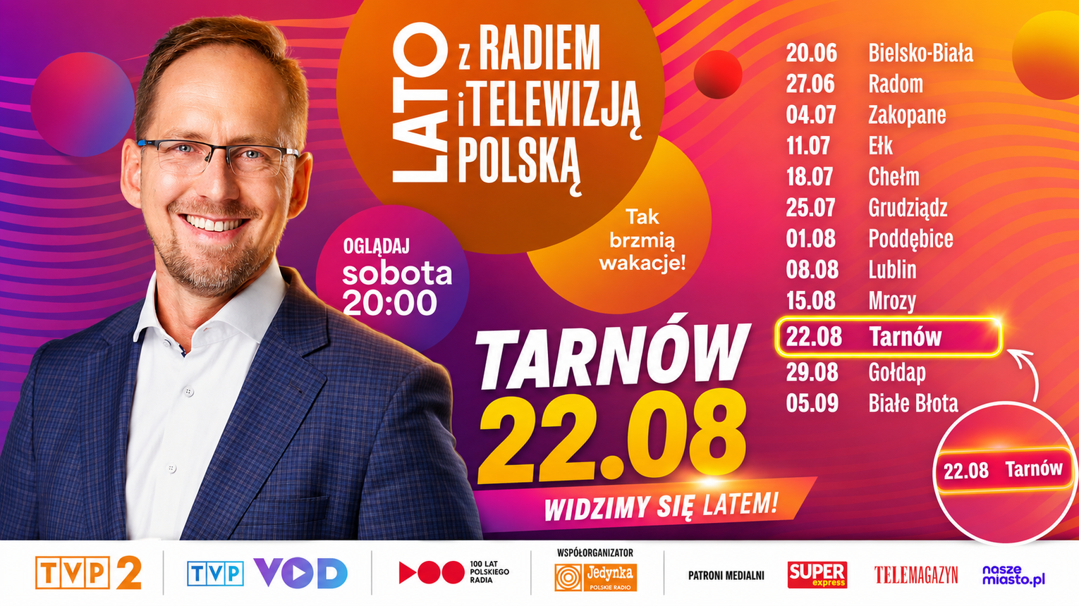 Lato z Radiem i Telewizją Polską znów w Tarnowie