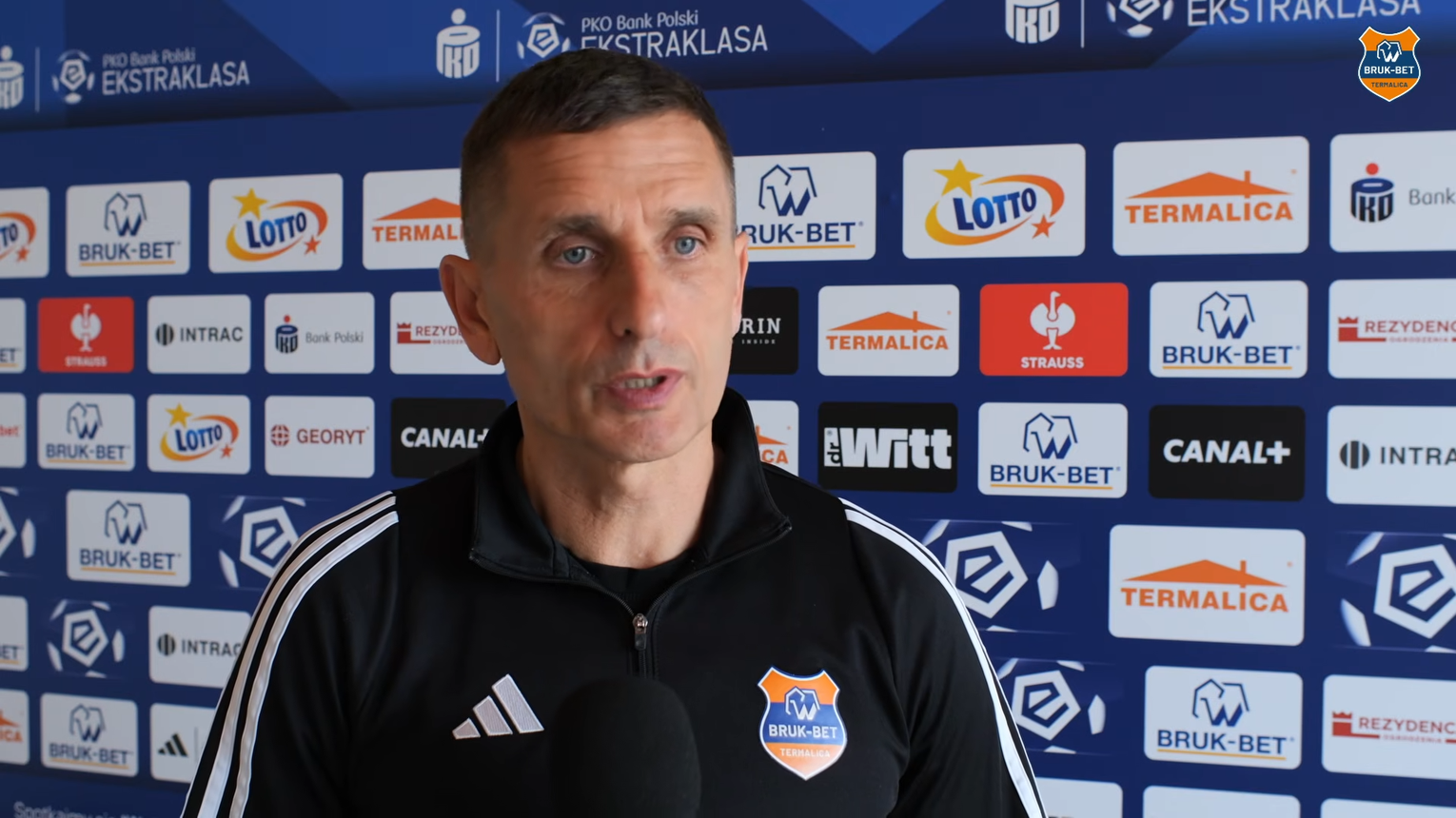 Marcin Brosz przed meczem z Piastem Gliwice [VIDEO]