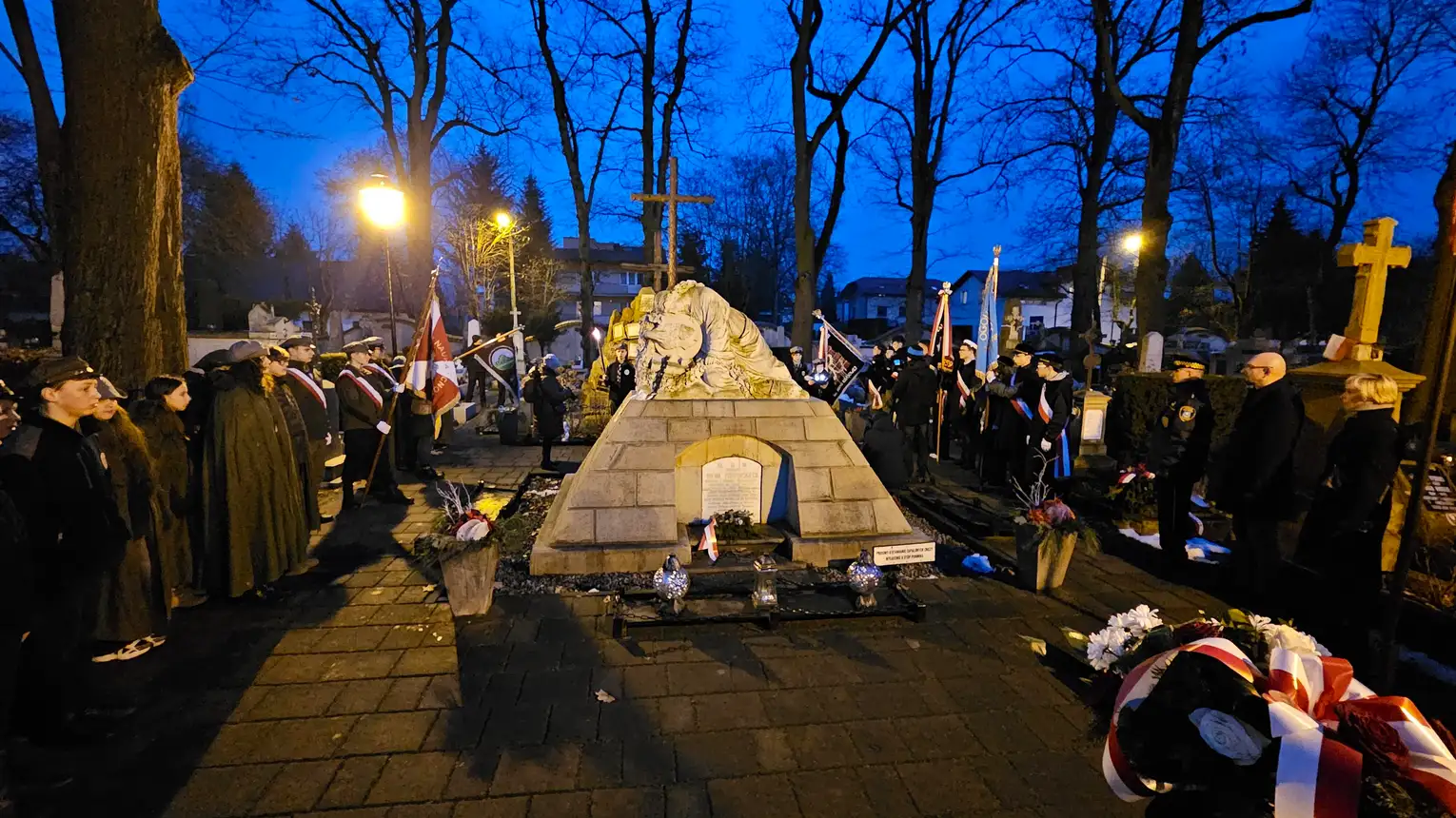 Na Starym Cmentarzu w Tarnowie upamiętniono 162. rocznicę Powstania Styczniowego