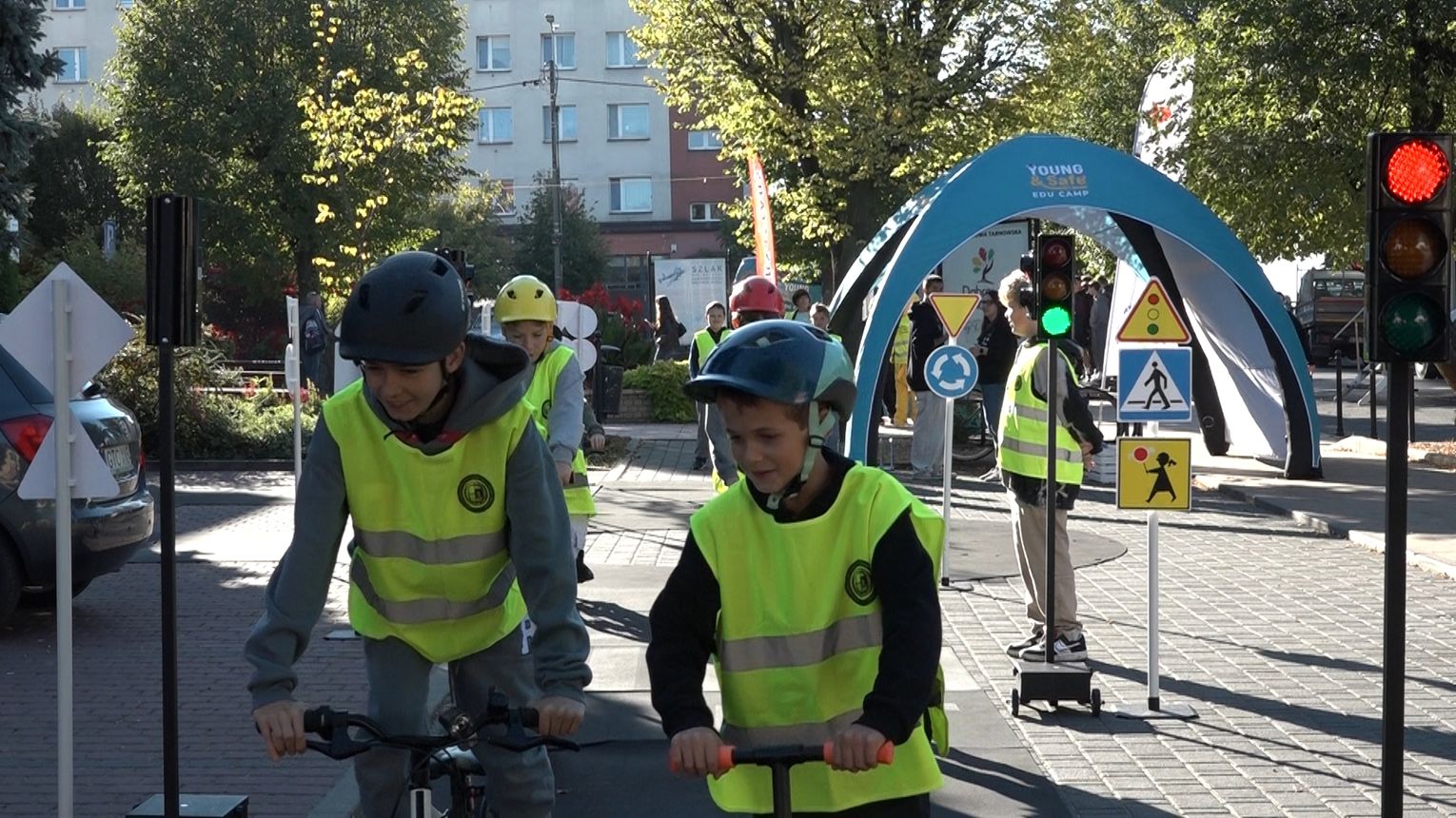 Nauka przez doświadczenie. Dąbrowski Rynek pełen drogowych wyzwań