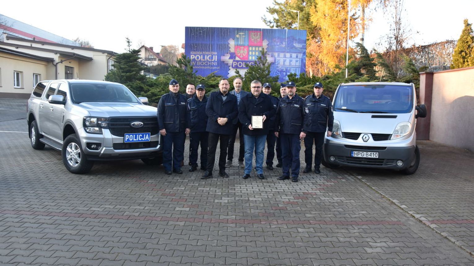 Nowe radiowozy w Komendzie Powiatowej Policji w Bochni